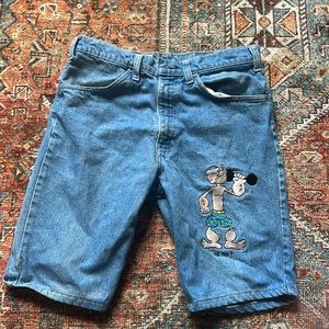 RARE!!! 1990 Levi Orange Tab Too Cute Popeye